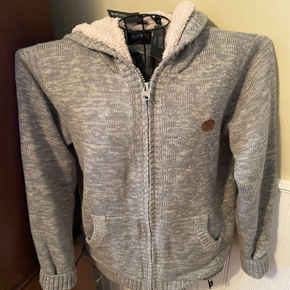 Buffalo David Bitton small wenzel sherpa coat new with tags